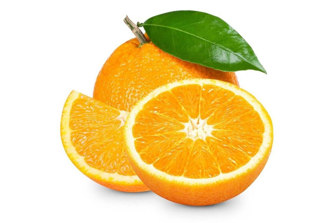oranges in the protein diet
